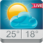 Weather Live 3D Phone 2017 ícone