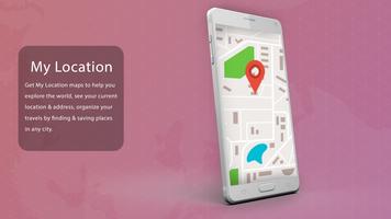 GPS Tracker Find My Phone App Plakat