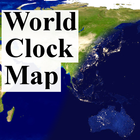World Clock Map icône