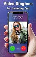 Video Ringtone for Incoming Call Affiche