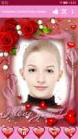 برنامه‌نما Valentine Lovely Photo Frame عکس از صفحه