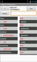 English Vienamese Dictionary постер