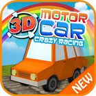 Motor car - Crazy racing 3D icône