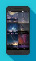 برنامه‌نما Night Sky Wallpapers عکس از صفحه