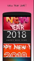 New Year 2018 Wallpapers HD الملصق
