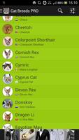 Cat Breeds PRO capture d'écran 1