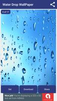 Water Drops Wallpaper captura de pantalla 1