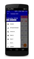 برنامه‌نما Belize Calendar 2018 عکس از صفحه