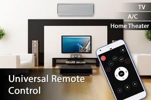 Poster All Universal Remote Control - TV, AC
