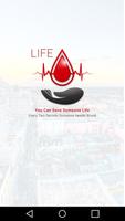 LIFE : A Blood Donation App Plakat