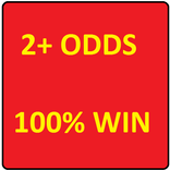 2+ ODDS 100% WIN