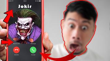 OMG Penniwise Killer Clown IT Fake call-poster
