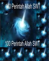 Poster 100 Perintah Allah SWT