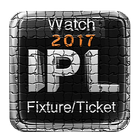 2017 IPL;Fixture,Stream,Ticket иконка