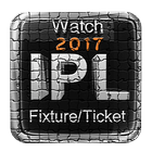 2017 IPL;Fixture,Stream,Ticket アイコン