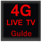 Live 4G TV; HD Guide, Full Info Live TV (Guide) icône