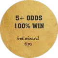 5+ ODDS 100% WIN