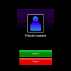 private number icône