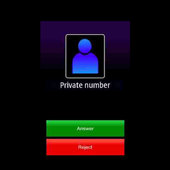 private number-icoon