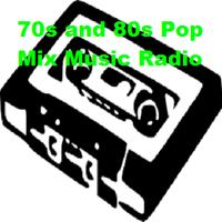 Poster 70s and 80s Pop Mix Music Radio