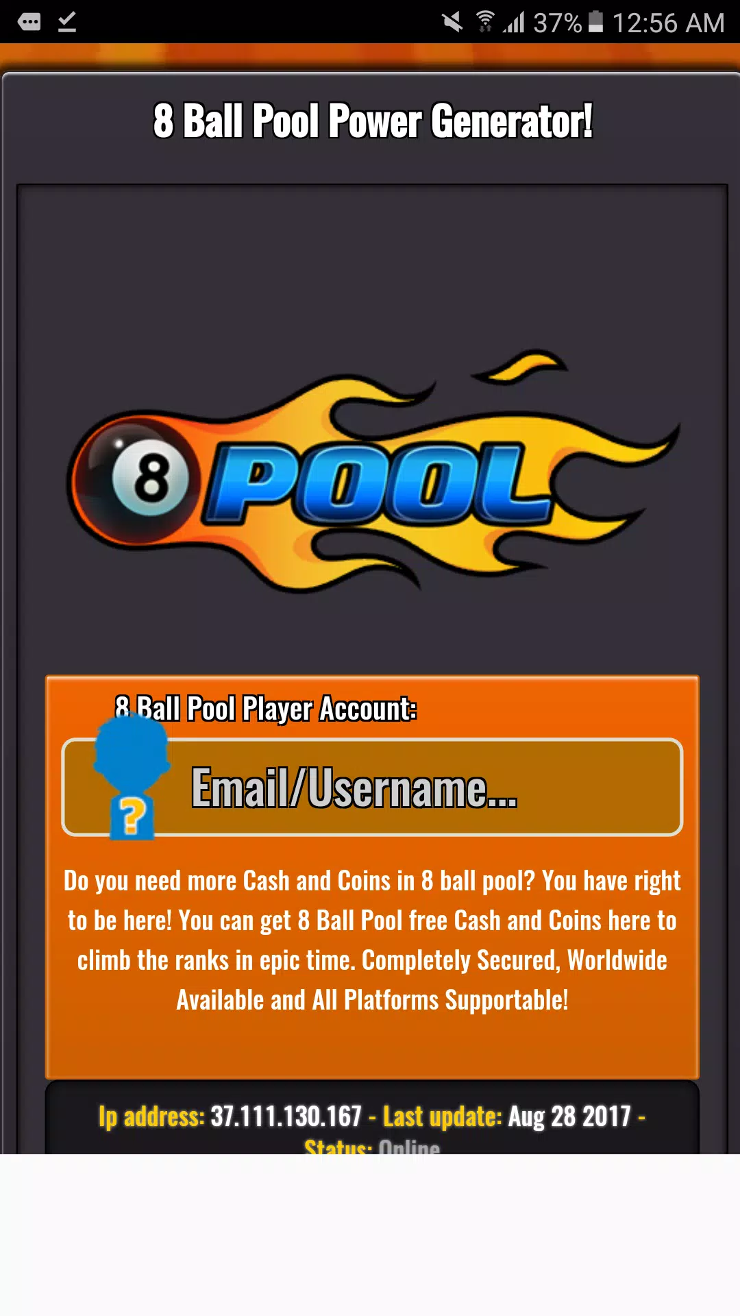 8 ball pool hack android dinheiro infinito 2017