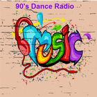 90s Dance Hits Music Radio أيقونة