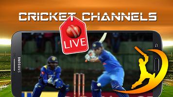 Live Cricket TV Streaming Channels free - Guide capture d'écran 1