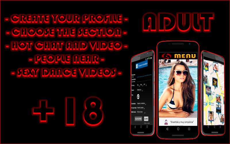 Descarga de APK de Chat & Videos Hot solo Adultos para Android