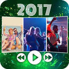 New Year Video Maker 2017 आइकन