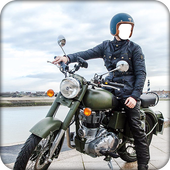 Men Moto Photo Suit icon