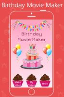 Birthday Photo Video Maker with Music Affiche