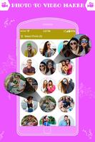 Photo Video Maker With Music : Slideshow Maker Affiche