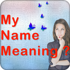 My Name Meaning أيقونة