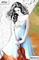 Pencil Sketch Photo:DrawingArt الملصق