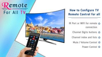 Remote for All TV Affiche