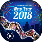 Happy New Year Video Maker - Music Slideshow Maker icon