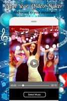 Happy New Year Video Maker - Music Slideshow Maker screenshot 2