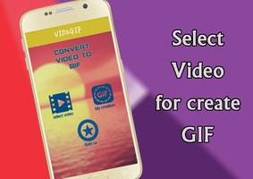 ViD2GiF - Video To Gif Converter hd capture d'écran 1
