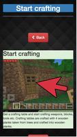 Guide Minecraft Pocket Edition Ekran Görüntüsü 1