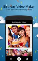 Birthday Photo Video Maker captura de pantalla 1