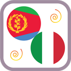 Tigrinya to Italian Learning Easy Dictionary App آئیکن