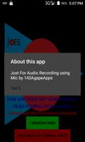 Joe's Recorder (Audio) 截圖 1