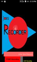 برنامه‌نما Joe's Recorder (Audio) عکس از صفحه