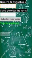 Poster Calcular la nota media