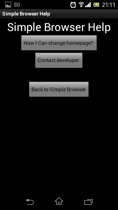 Simple browser Simple browser