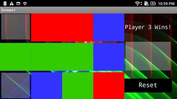 Three Player Tic Tac Toe capture d'écran 1