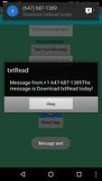 txtRead (Read My SMS) تصوير الشاشة 3