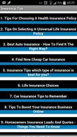 Book : Insurance Tips 스크린샷 1