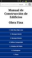 Poster Manual de Obra Fina