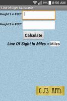 Poster Line Of Sight Calculator